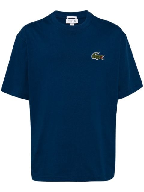 Lacoste logo-appliqué T-shirt