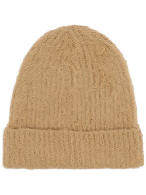 Roberto Collina brushed beanie hat