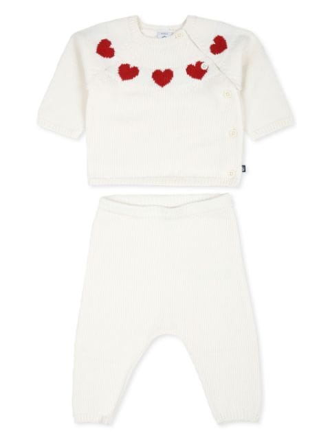 Petit Bateau Wollen trui en broek