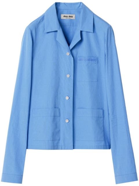 Miu Miu Camisa Pocket