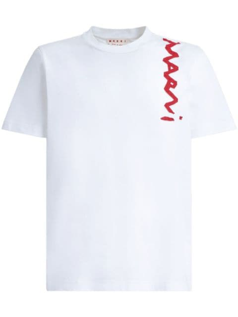 Marni Lettering-deteiling t-shirt 