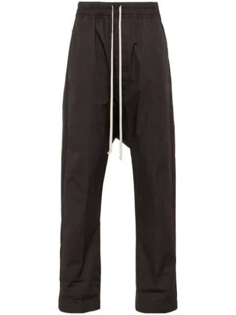 Rick Owens drawstring-waist long trousers