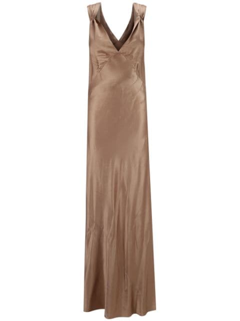 Saint Laurent satin gown