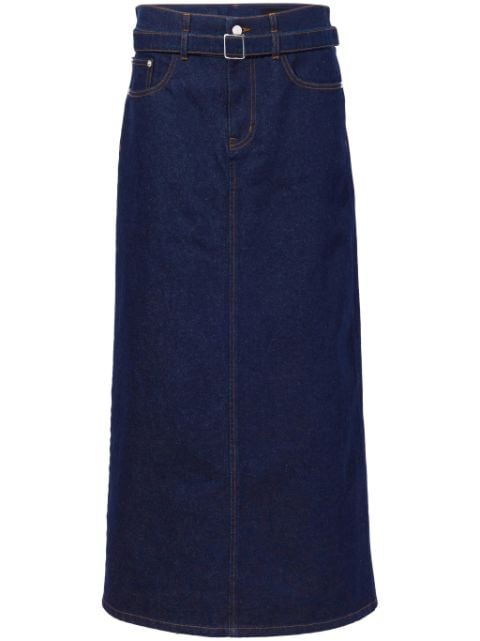 Proenza Schouler Calder denim skirt 