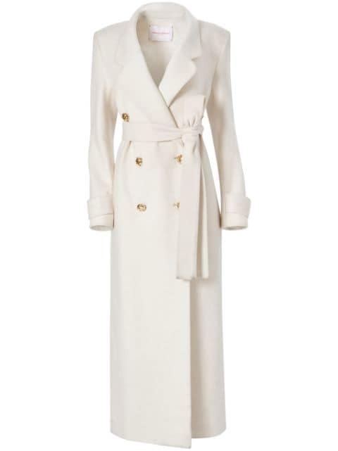 Carolina Herrera belted double-breasted coat 