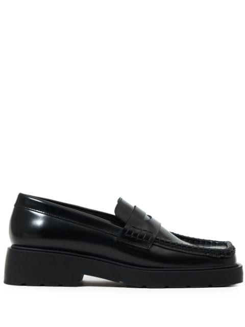 Bimba y Lola leather loafers