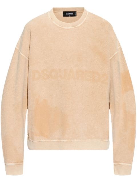 DSQUARED2 logo-print sweatshirt 