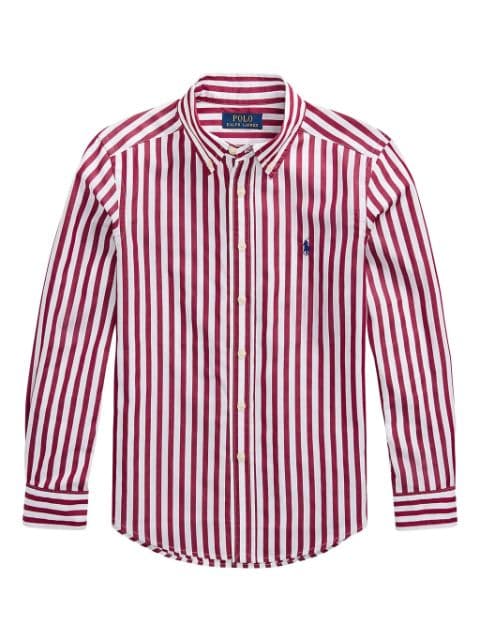 Ralph Lauren Kids stripe-print shirt