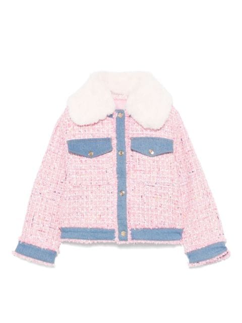 Billieblush chaqueta de tweed