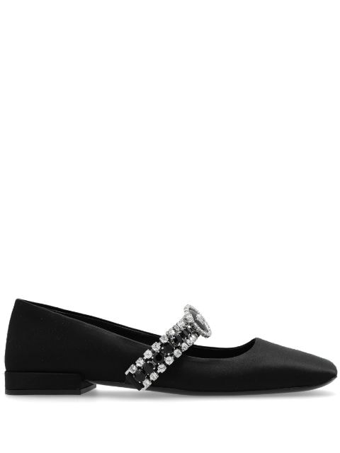 Versace flats Gianni Ribbon