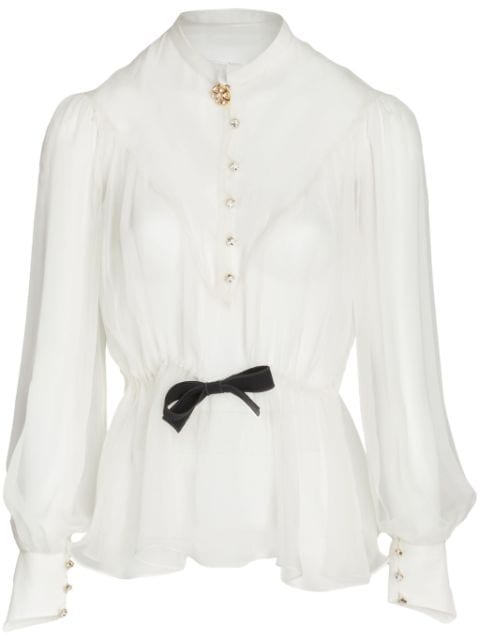 Giambattista Valli silk blouse