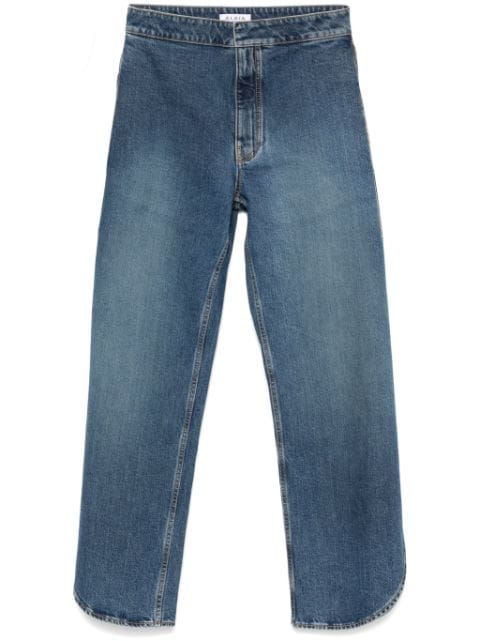 Alaïa round-cut jeans