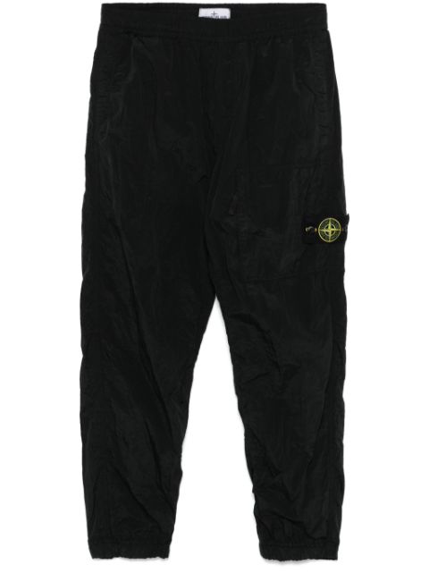 Stone Island Broek met Compass-logopatch