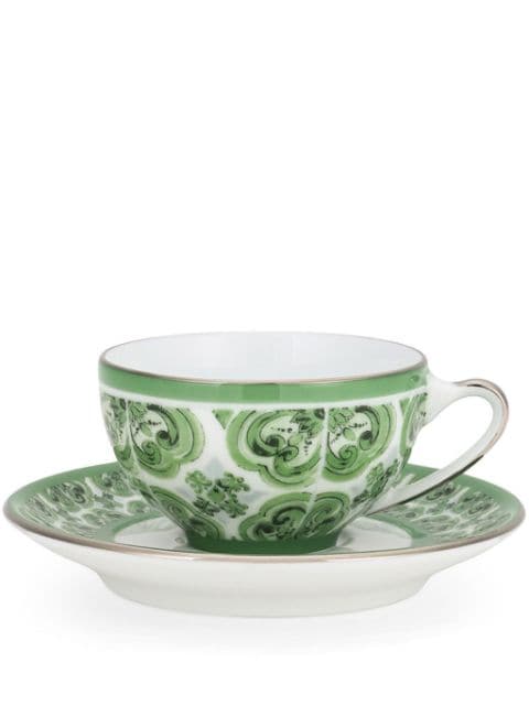 Dolce & Gabbana Maiolica-print expresso cup 