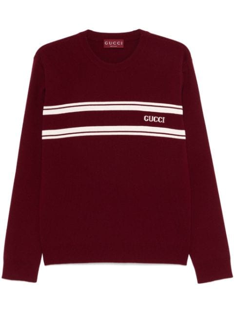 Gucci intarsia-logo sweater