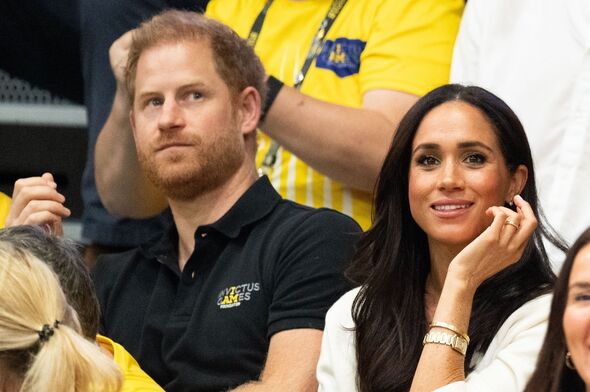 Harry and Meghan watch Invictus Games