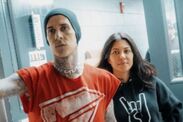 kourtney kardashian travis barker rare glimpse son rocky pictures