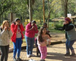 Título do post: Semasa leva crianas para brincar na natureza durante as frias