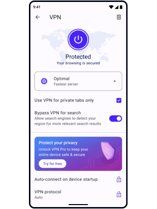 Free VPN for mobile and computer