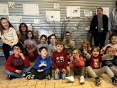 Les enfants du centre aéré ont célébré le printemps pendant une semaine d’activités