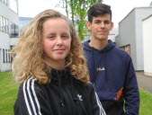 Adèle Reibel et Martin Urruty sur la route des villes olympiques