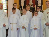 Six enfants ont fait leur première communion