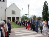 Le parvis des églises inauguré