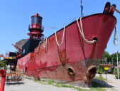 [Diaporama] Bâle: l’odyssée du Gannet, le bateau-phare devenu restaurant