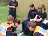 Neuf nouveaux jeunes sapeurs-pompiers