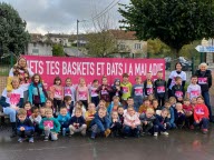 En forme pour ELA, les écoliers parcourent 120 km sous la pluie