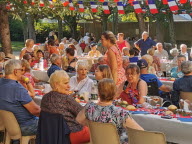 Banquet républicain : 160 convives dans le parc