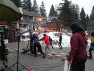 Quand Chamrousse brille sous les projecteurs d’Anthracite