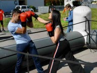 Des initiations à l'escalade, la boxe, le tir à la carabine ... et un champion olympique sur le campus de Grenoble