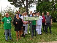 Le don d’organes s’affiche devant l’hôpital de Valence