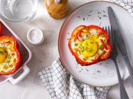 Cet été, réinventez l'oeuf cocotte avec des poivrons !