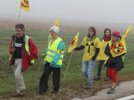 Les antinucléaires en marche vers Lyon