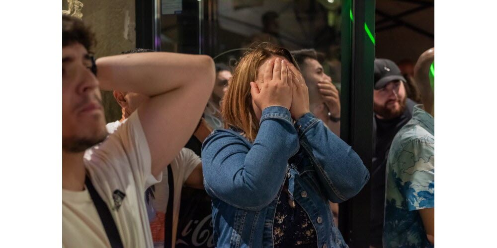 La déception est profonde devant les occasions ratées par les Français. Photo Le DL/Jean-José Terosiet