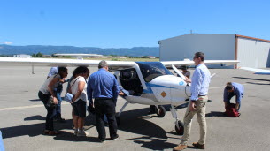 En escale à Valence, l’avion électrique fait son propre tour de France