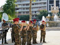 Le 1er  régiment de spahis fait jazzer les passants