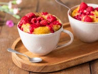 Le mug cake aux framboises : le dessert aussi rapide que délicieux