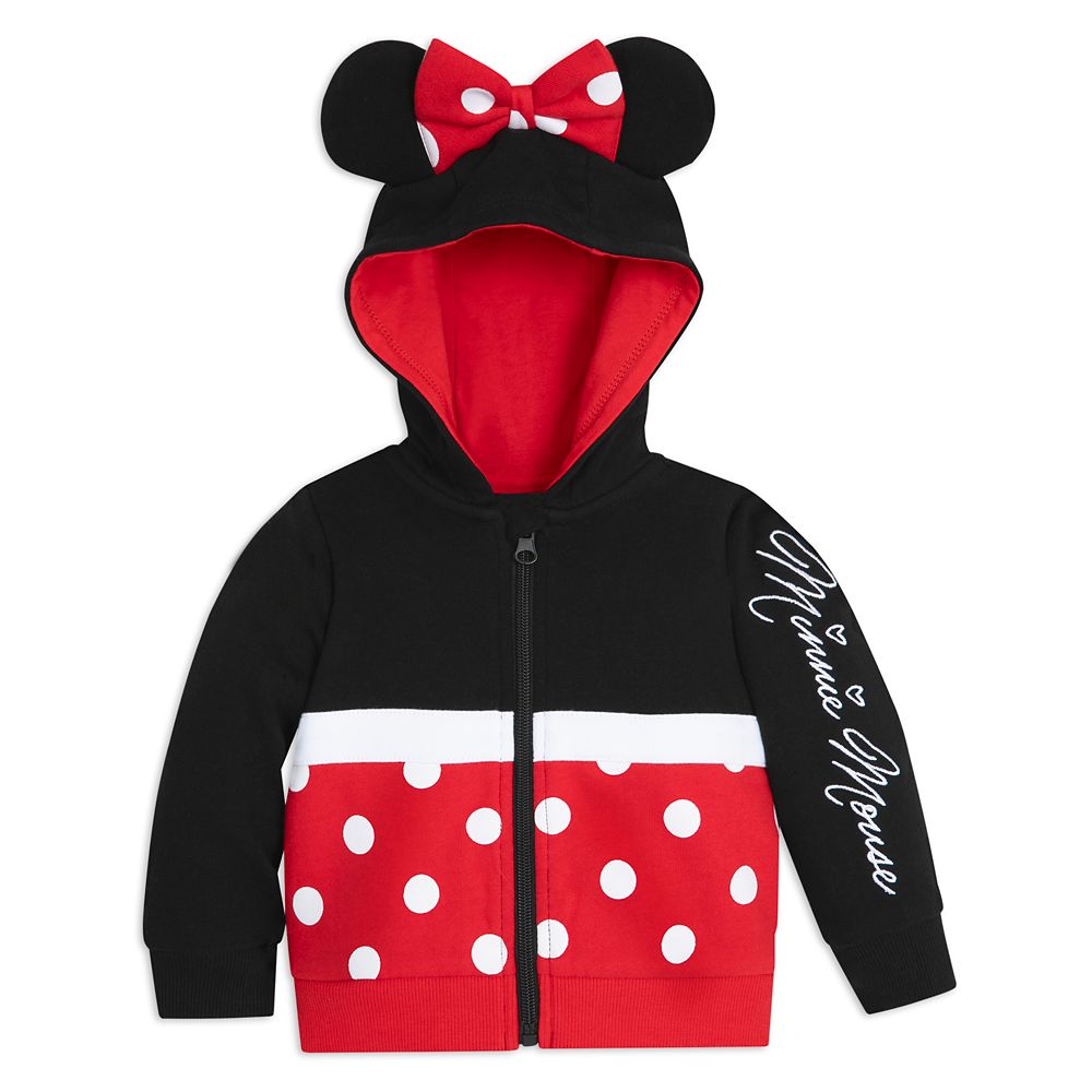 Minnie Mouse Costume Zip Hoodie for Baby