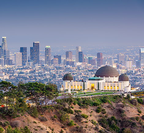 LA skyline