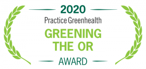 2020 practice greenhealth greening the or award