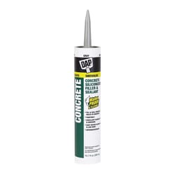 DAP Gray Silicone Concrete and Masonry Filler and Sealant 10.1 oz