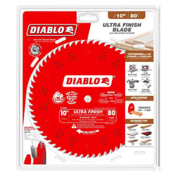 Diablo 10 in. D X 5/8 in. TiCo Hi-Density Carbide Circular Saw Blade 80 teeth 1 pk