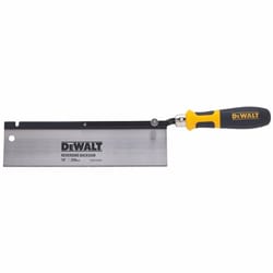 DeWalt 10 in. Steel Flush Cut Reversing Back Saw 13 TPI 1 pc