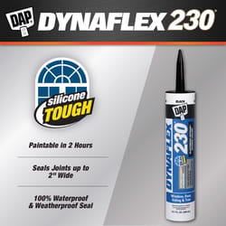 DAP DYNAFLEX 230 Black Premium Latex Door/Siding/ Window Sealant 10.1 oz