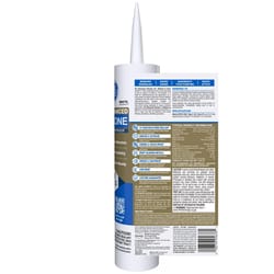 GE Advanced White Silicone 2 Window and Door Caulk Sealant 10.1 oz