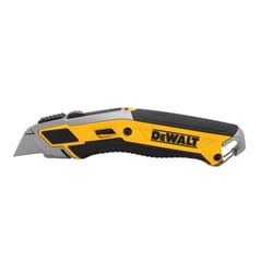 DeWalt 7 in. Retractable Utility Knife Black/Yellow 1 pk