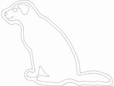 cão 1 dxf File